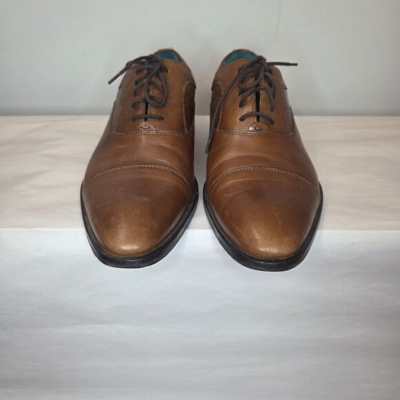 Ted Baker FUAMIN Cap Toe Brown Leather Oxford Shoe Size: 9.5US, 42.5EU, 8.5UK main image 6